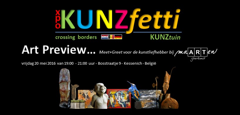 21. und 22. Mai 2016 XPO Kunzfetti  bei Maarten Vaessen in Kessenich/ Belgien